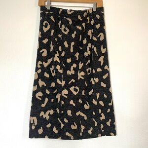 Maeve by Anthropologie abstract print pencil skirt, NWT, size 10